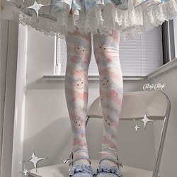 Roji Roji - Wish Cat Socks/OTK