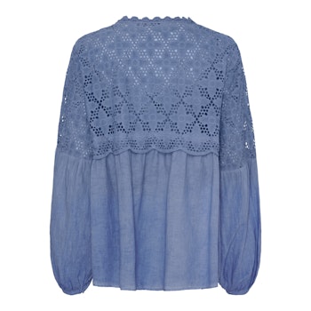 Blus Jeansblå