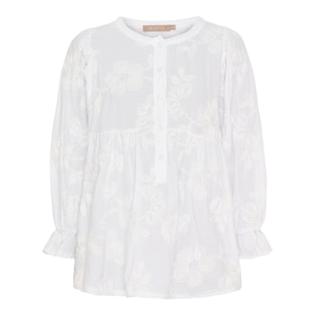 Blus med mönster