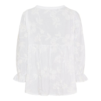 Blus med mönster
