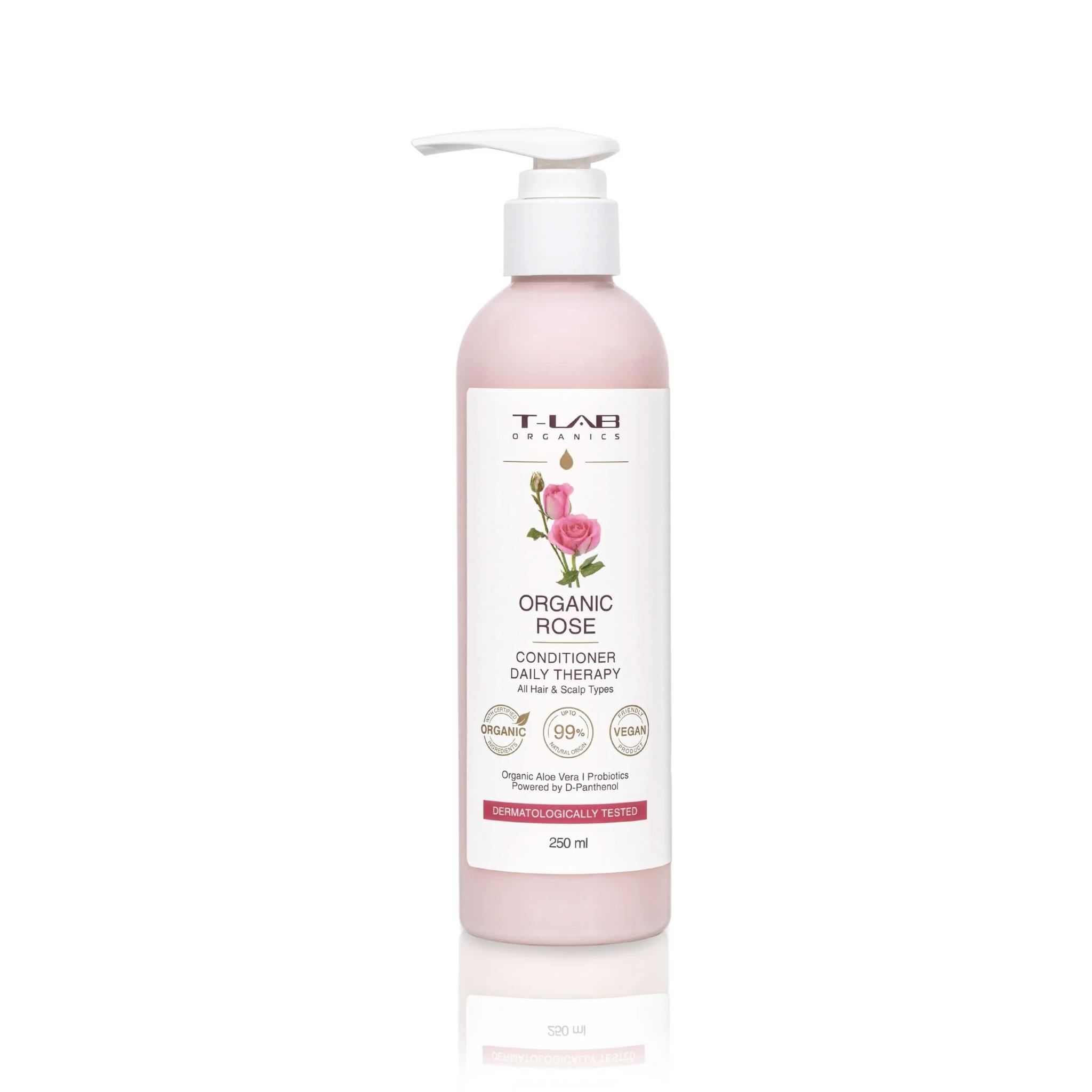 T-Lab Organics Rose Daily Therapy Balsam 250 ml