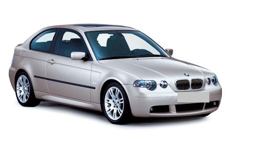 Auto raamfolie voor de BMW 3-serie Compact.