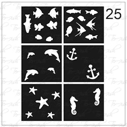 25 stencil