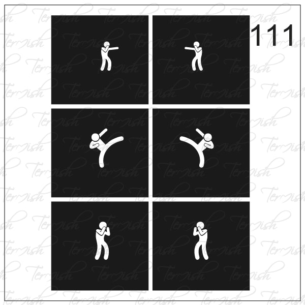 111 stencil