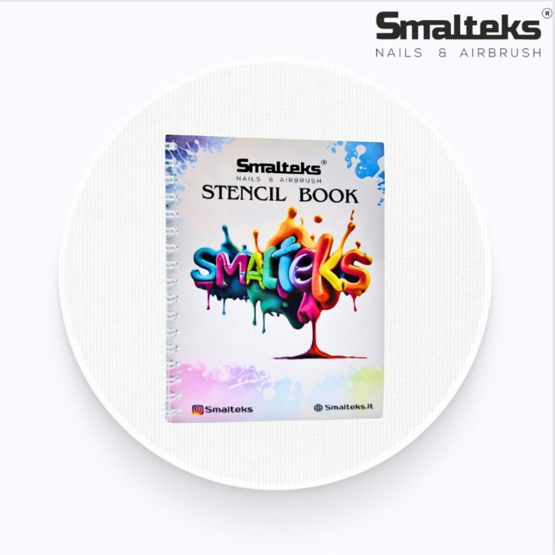 Stencil bok Smalteks A6 liten