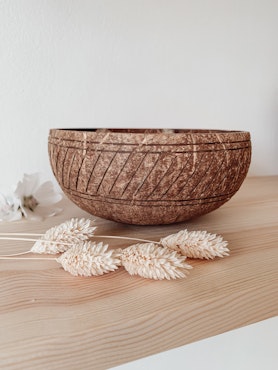 Coconut Bowl Kokosnötsskålar Inka