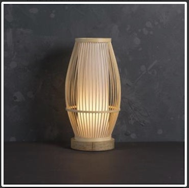 Bordslampa Bambu