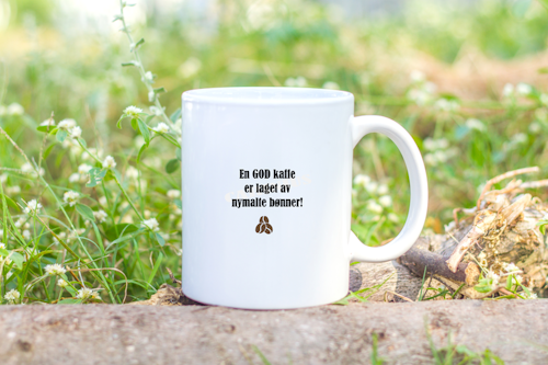 En god kaffe....