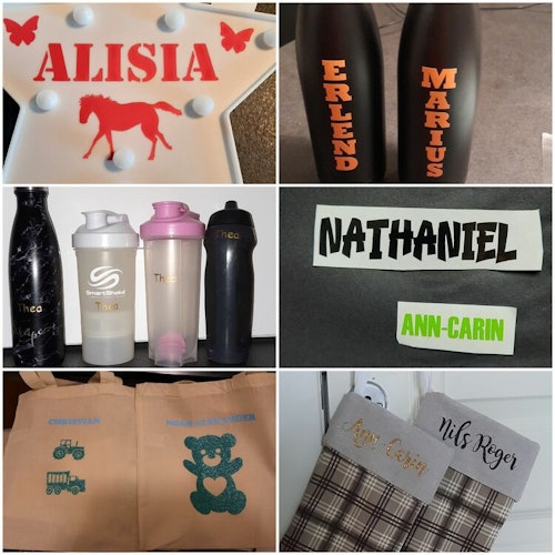 Navn på ting, vinylmerker