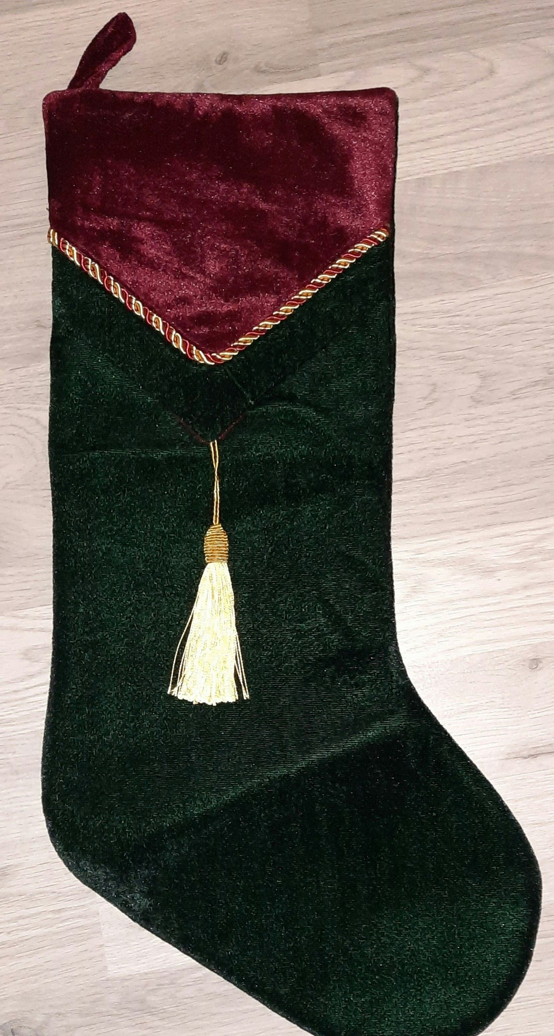 Julestrømpe med navn