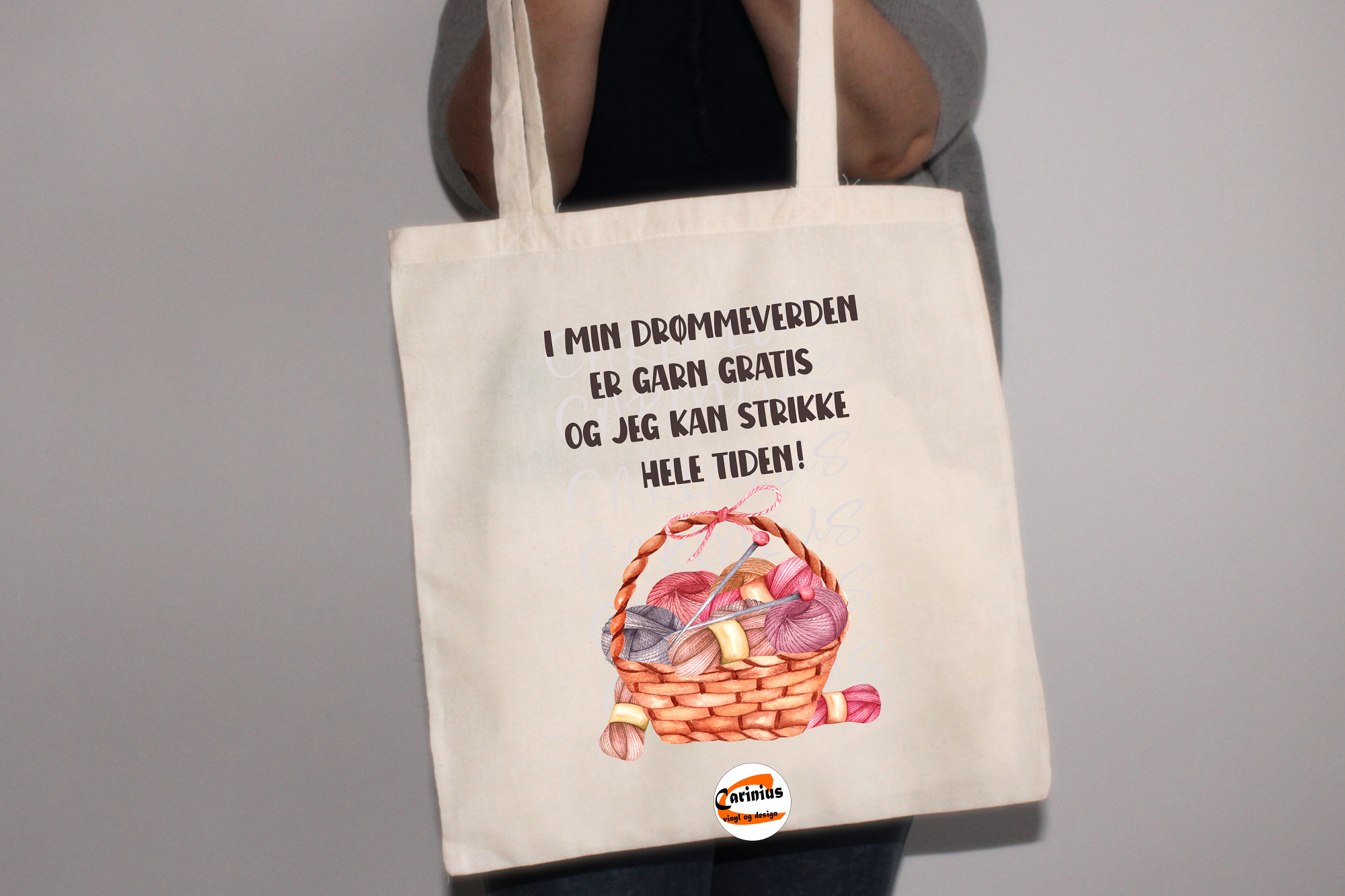 I min drømmeverden-strikkenett
