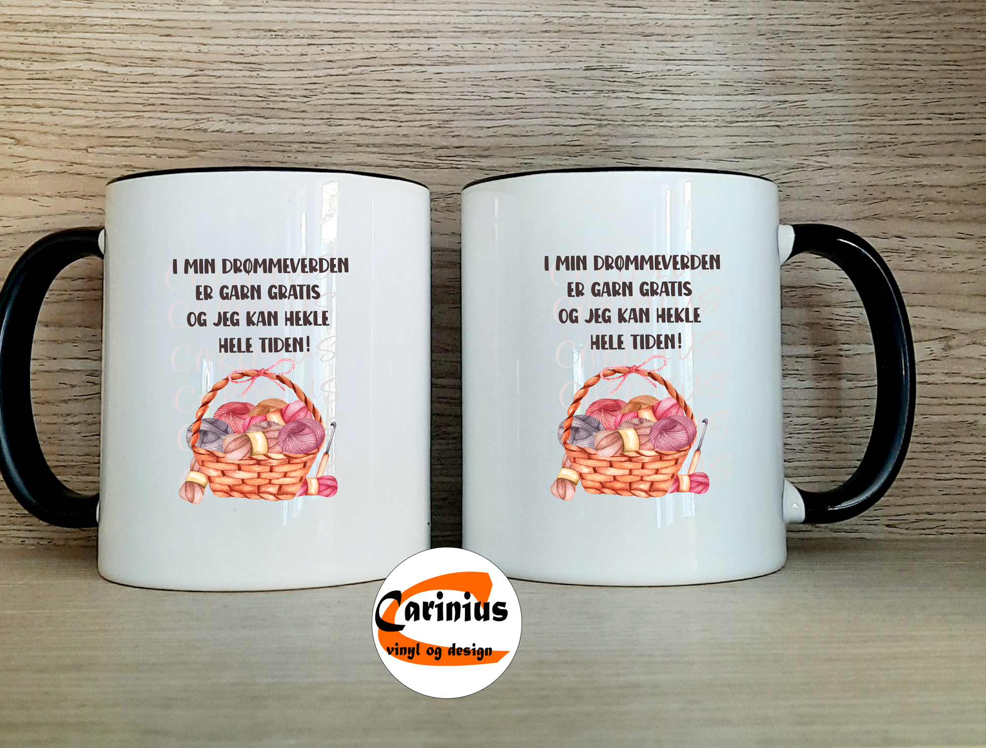 I min drømmeverden- heklekrus
