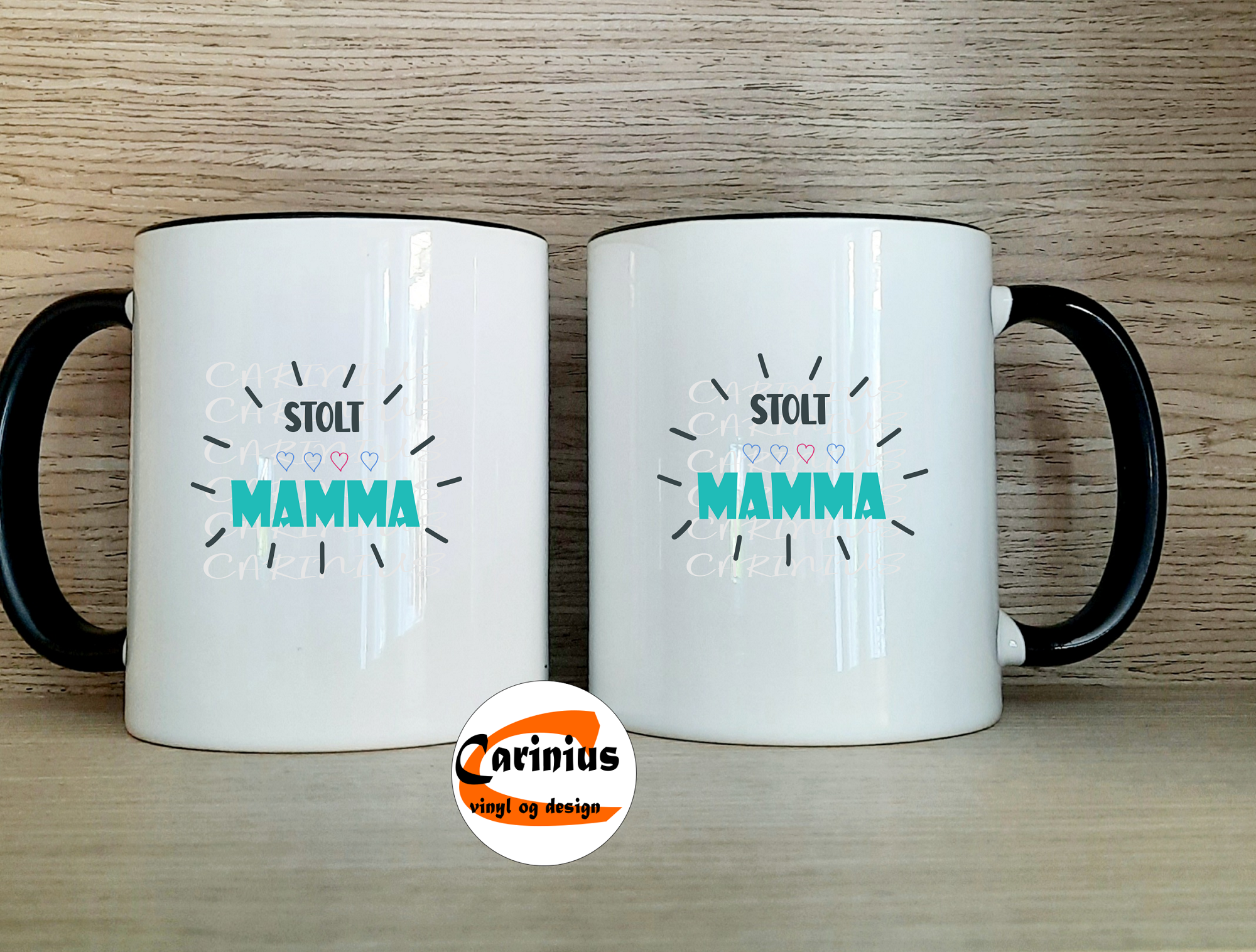 Stolt mamma. til 1,2,3,4...