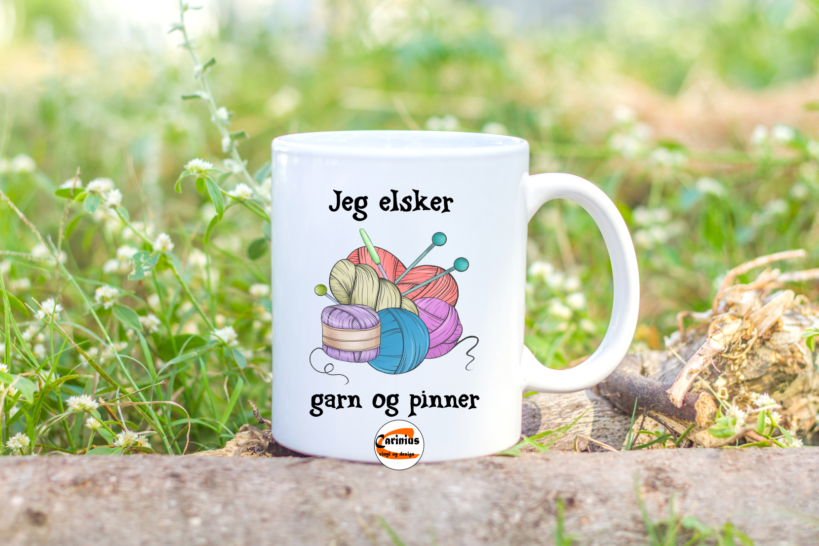 Jeg elsker garn og pinner