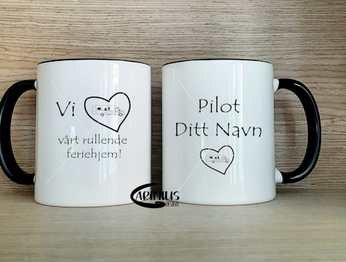 Vi/jeg elsker vårt/mitt rullende feriehjem