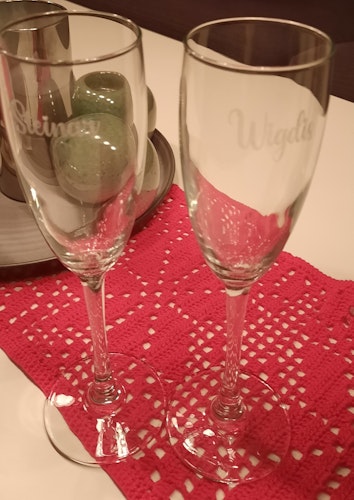 Gravering glass