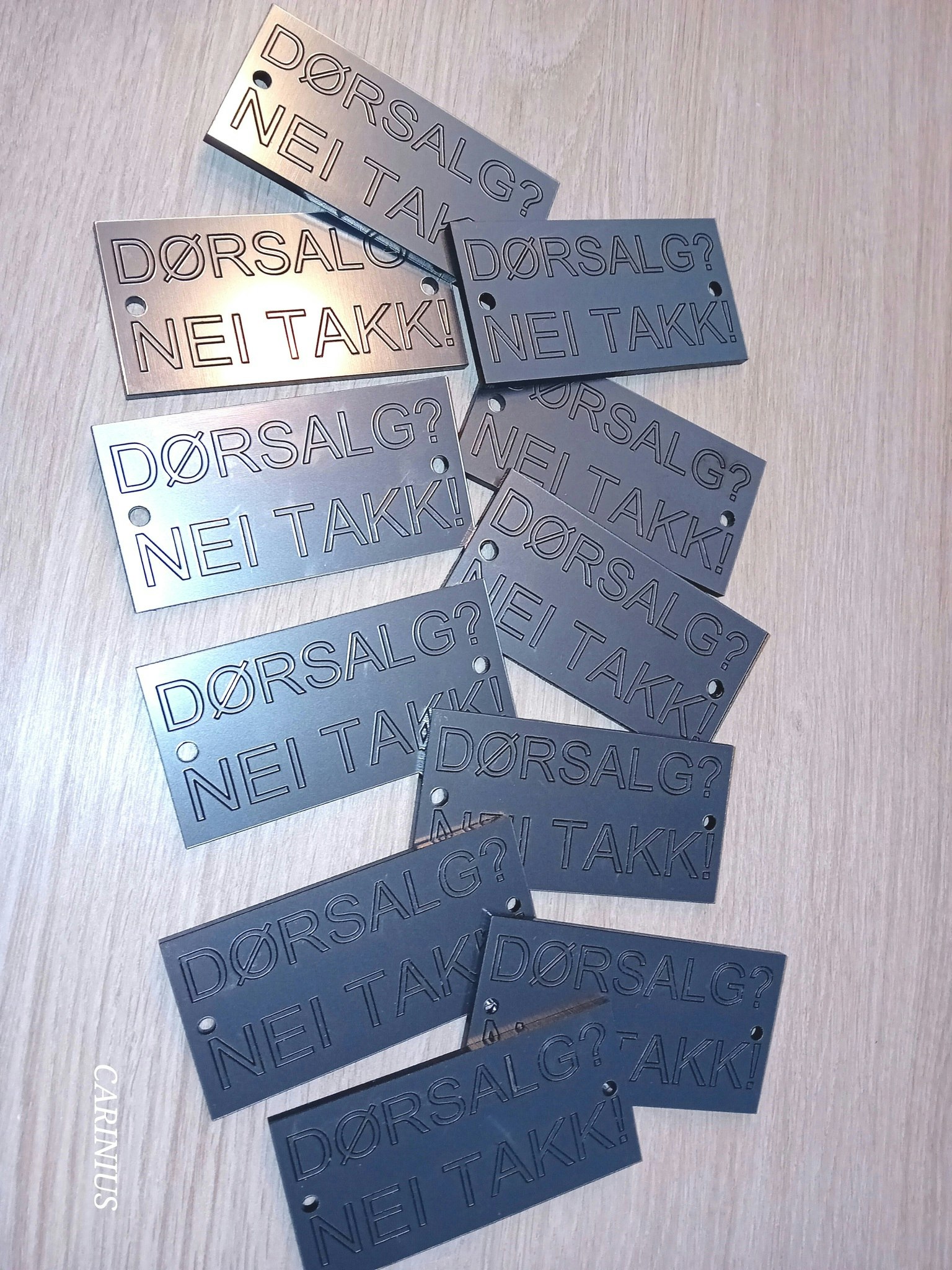 Dørsalg? Nei takk!