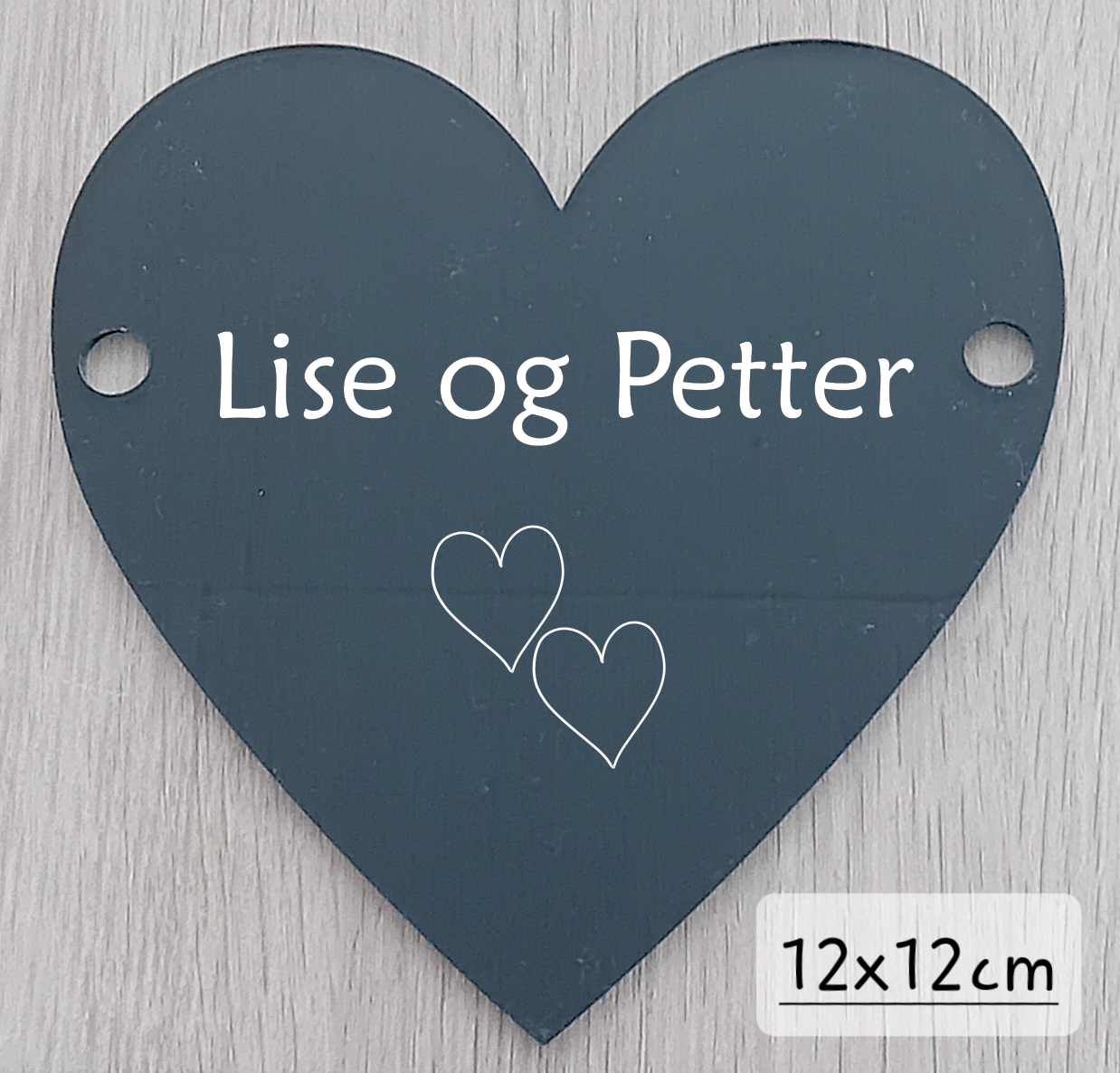 Dørskilt i akryl