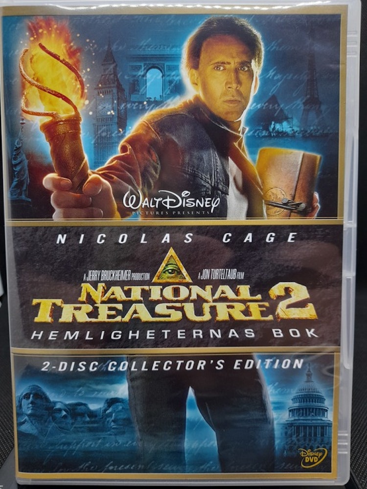 National Treasure 2: Hemligheternas bok (Beg. DVD)