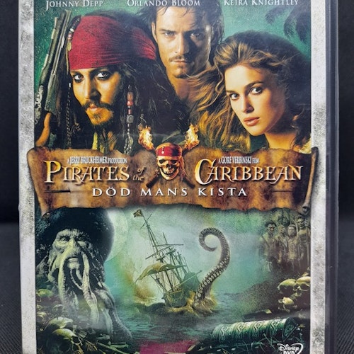 Pirates of The Caribbean : Död mans kista (Beg. DVD)