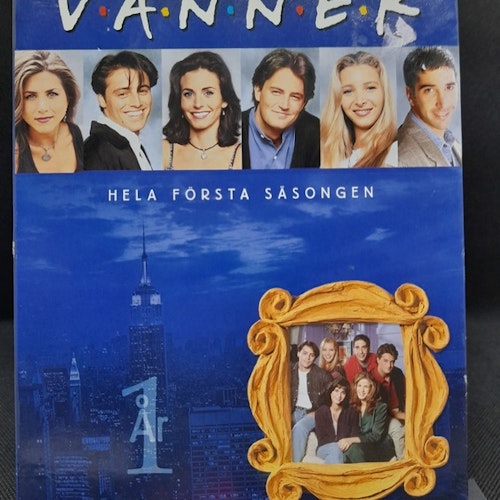 Friends/Vänner - Säsong 1 (Beg. DVD Slipcase)