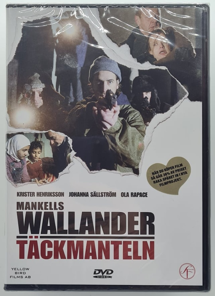 Wallander - Täckmanteln (Beg. DVD)