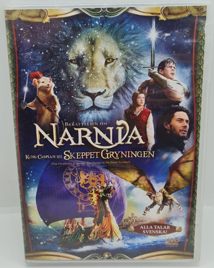 Narnia - Kung Caspian Och Skeppet Gryningen (Beg. DVD)