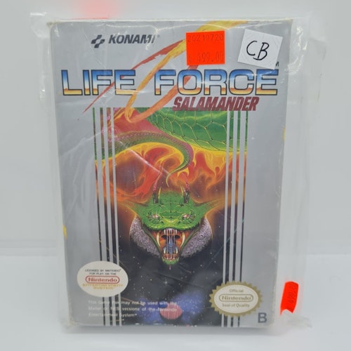 Life Force Salamander (Beg. NES)