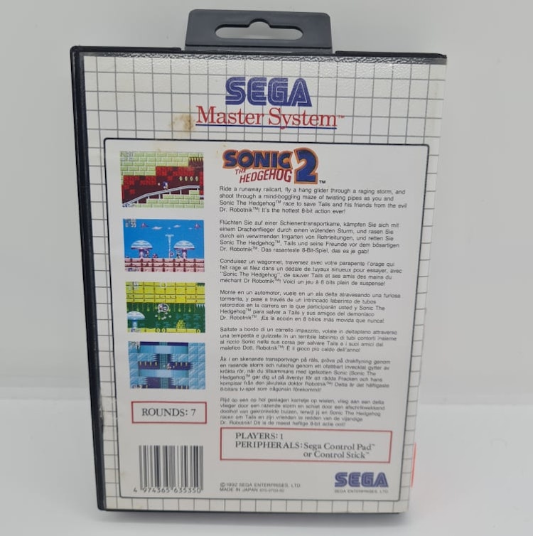 Sonic The Hedgehog 2 (Beg. SMS)