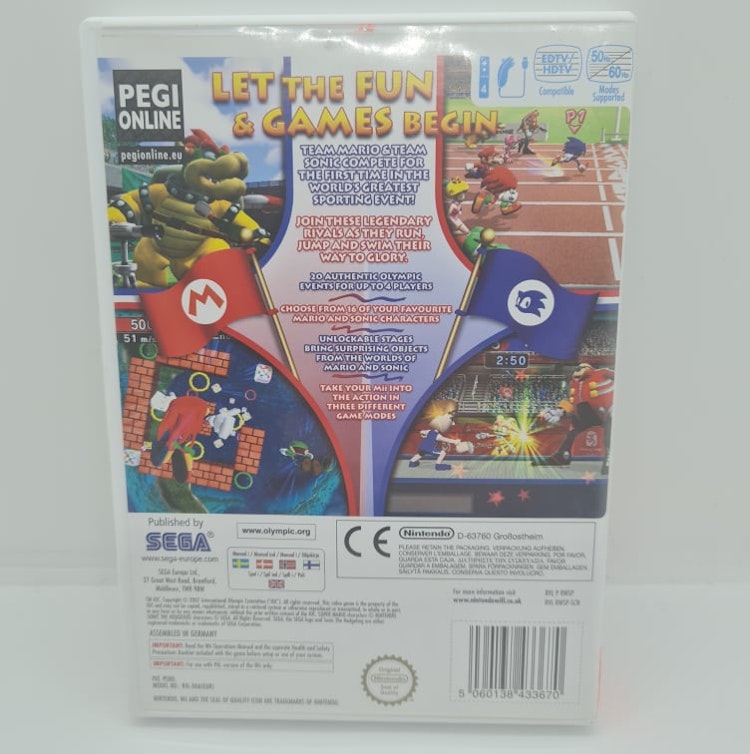Mario & Sonic At The Olympic Games (Beg. Wii)
