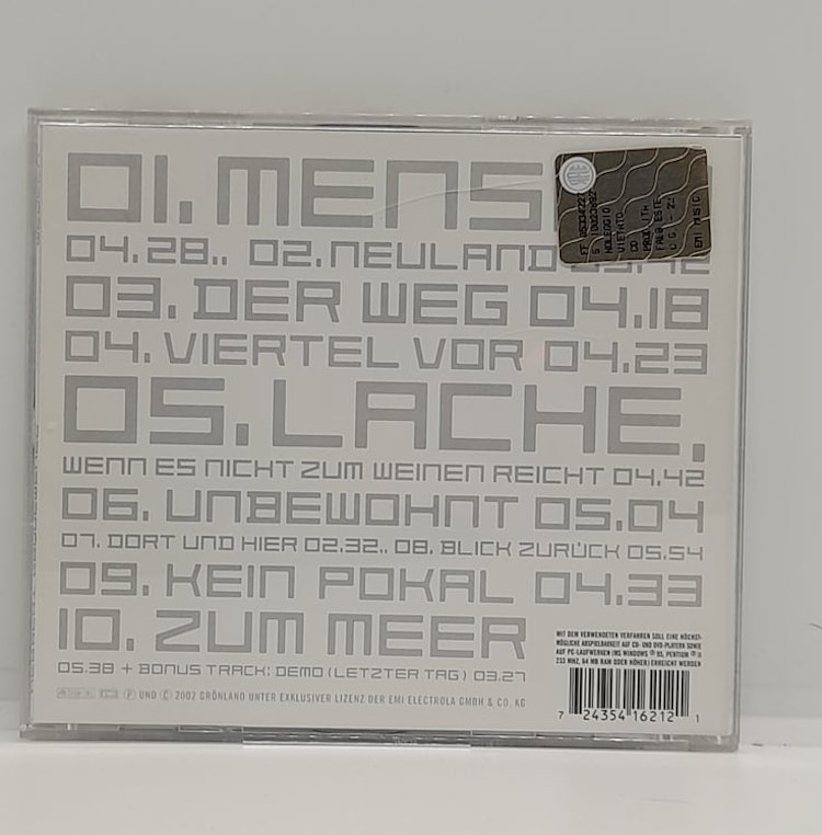 Herbert Grönemeyer - Mensch (Beg. CD)