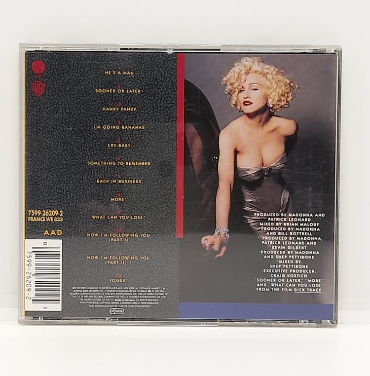 Madonna - I'm Breathless (Beg. CD)