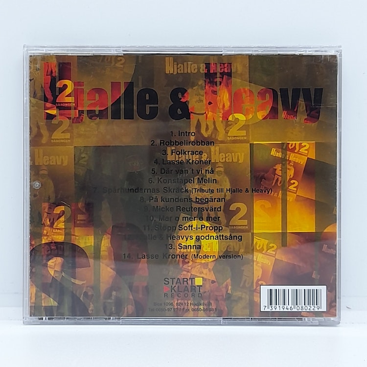 Hjalle & Heavy - 2 Säsongen (Beg. CD)