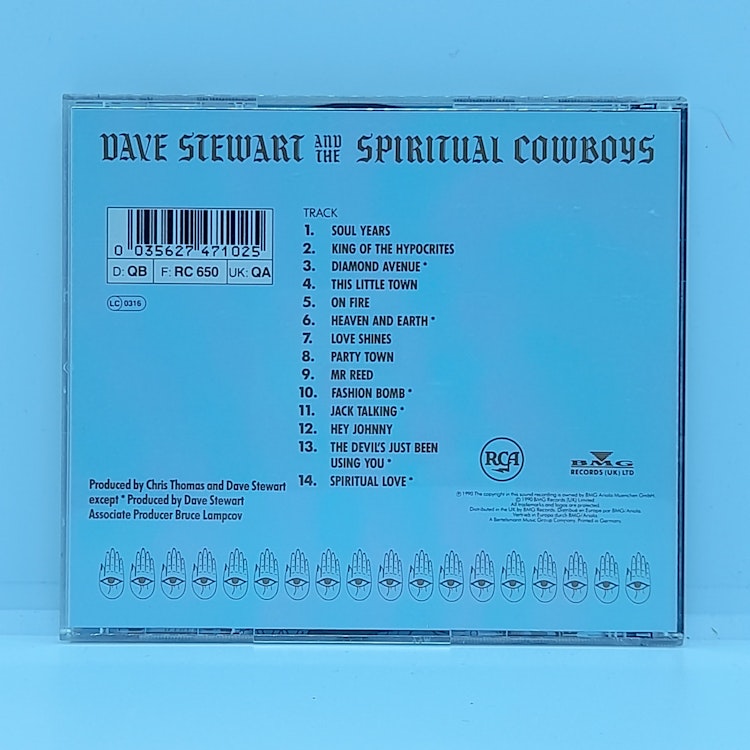 Dave Stewart And The Spiritual Cowboys (Beg. CD)