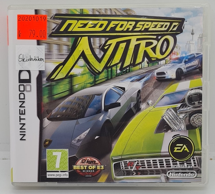 Need For Speed Nitro (Beg. NDS)