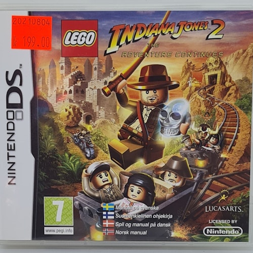 LEGO Indiana Jones 2 - The Adventure Continues (Beg. NDS)