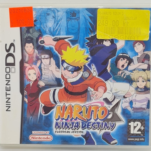 Naruto Ninja Destiny - European Version (Beg. NDS)