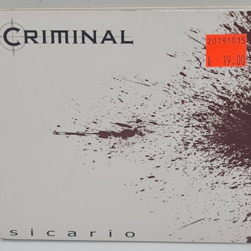 Criminal ‎– Sicario (Beg. CD Digipak)
