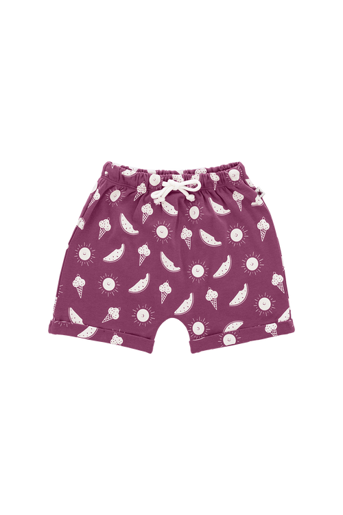 Baggy Shorts - Purpur