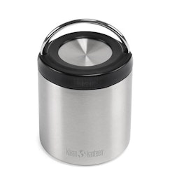 Klean Kanteen TKCanister 237 ml with Insulated Lid, Brushed Stainless