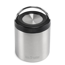 Klean Kanteen TKCanister 237 ml with Insulated Lid, Brushed Stainless