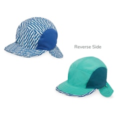 Sunday Afternoons Infant SunFlip Cap - Blue Electric Stripe/Sea Spray