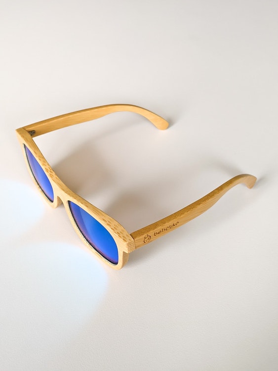 Solglasögon i Bambu för Barn