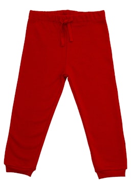 Sweatpants with brushed inside - Red