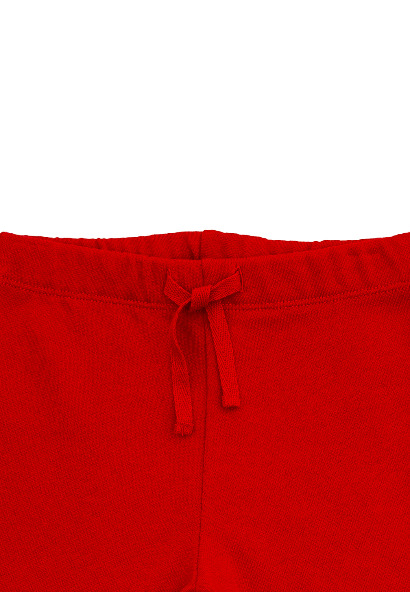 Sweatpants med borstad insida - Röd