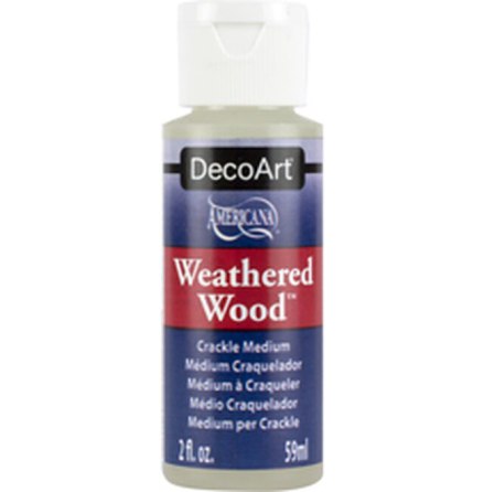 Crackle Medium/ Weathered Wood DAS8