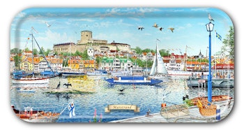 Bricka Marstrand 43 x 22 cm