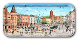 Bricka  Helsingborg Stortorget 32 x 15 cm