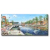 Canvas Halmstad Nissastrand 112 x 50 x 2,5 cm.