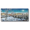 Canvas Falkenberg Tullbron Vinter 64 x 29 x 2 cm.